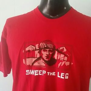 Karate Kid Tshirt Tee Red 80s Movie Retro